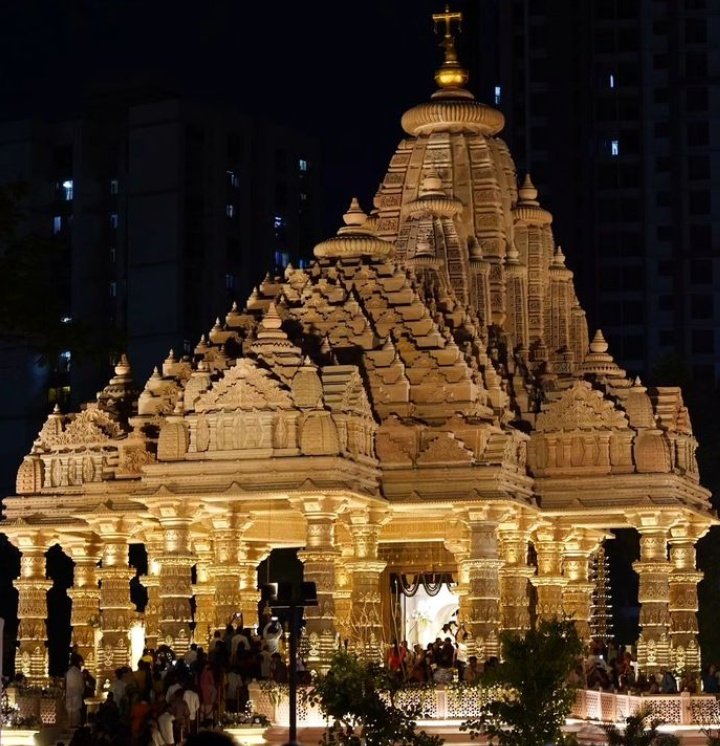 urugayah_'s tweet photo. The new ISKCON Thane temple looks magnificent ♥️🔥✨ https://t.co/wivD0RNpNY