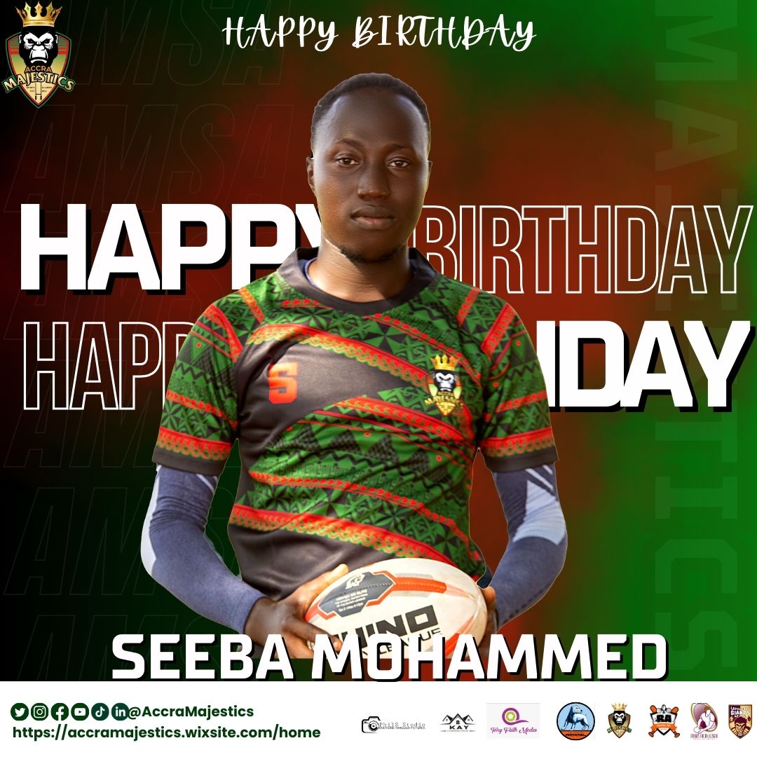 Happy birthday to #AccraMajestics champ, Seeba Mohammed A.K.A RHYNO Enjoy your day to the max! You are truly appreciated! @SeebaaliM2