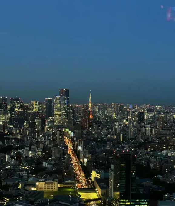Night light in Tokyo