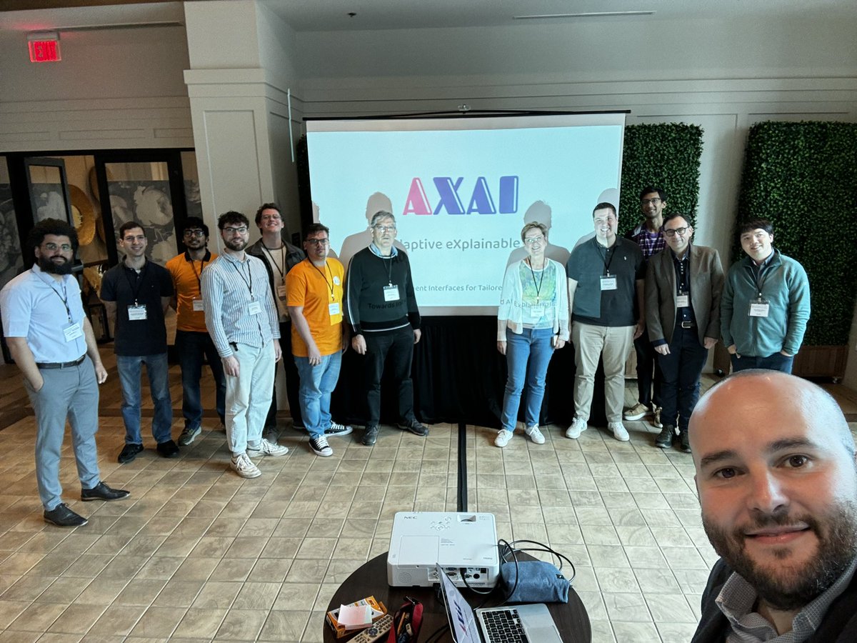What an incredible morning at the #AXAI Workshop! 🌟 Immensely grateful to all the participants, speakers, and organizers for their insights and enthusiasm. We’ve taken another step towards shaping the future of Adaptive XAI. Thank you for making it a success! #IUI2024 @ACMIUI