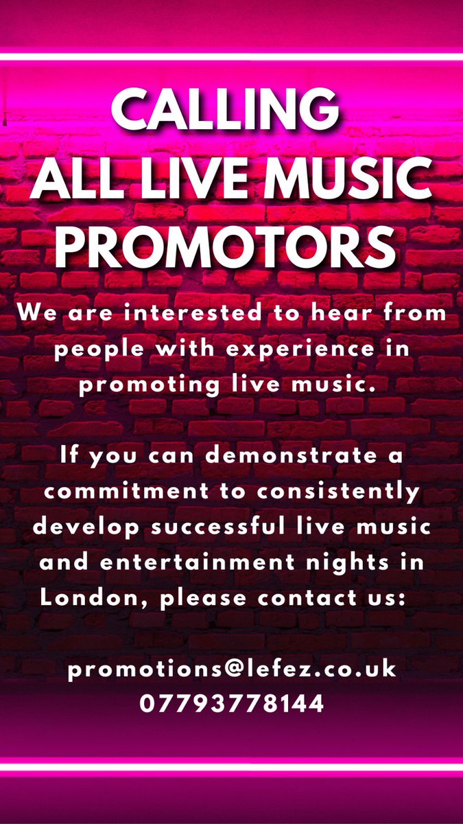 Le Fez Putney tweet media