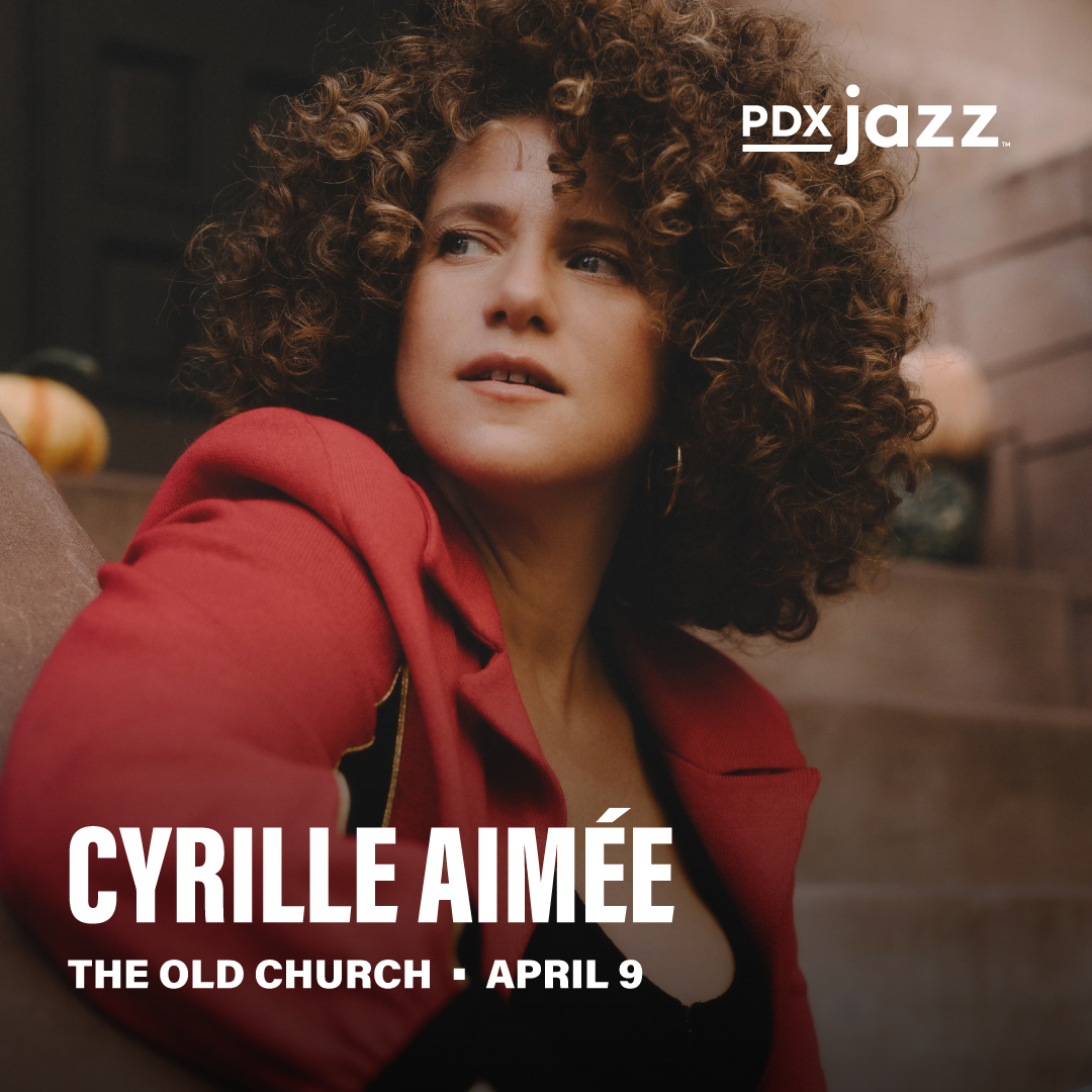 🌟Just announced! PDX Jazz presents Cyrille Aimée at @tocportland, April 9 at 8PM. On sale this Friday at 10AM PST! 🎟️ pdxjazz.org #pdxjazz #cyrilleaimee #pdx #portland #portlandor @cyrilleaimee