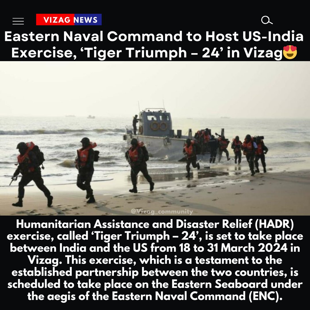 😍 #Vizag #Navy #tigertriumph24 #Visakhapatnam #hadr #enc #easternnavalcommand