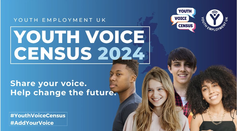 #Teachers, one of the largest Youth Voice surveys is now open! 

This is a great chance for young people to share their views on life, work and study. 

Open until 7th June to all 11-30 year-olds in the UK - don't miss this opportunity to ensure your students' voices are heard!