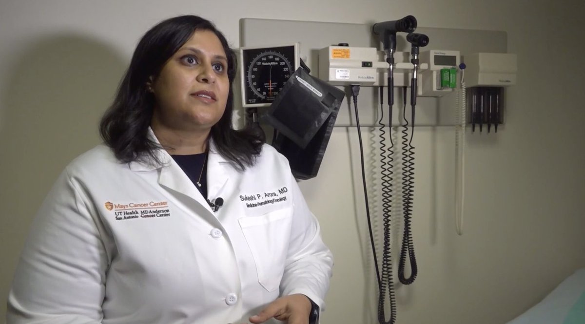 .@DrSukeshiArora, leader of the GI malignancies program at @UTHealthSAMDA, spoke with @KENS5 for #ColorectalCancerAwarenessMonth. She explains the risk factors, importance of screenings and early detection, and recommended screening age. Learn mroe: bit.ly/48Tr0aU