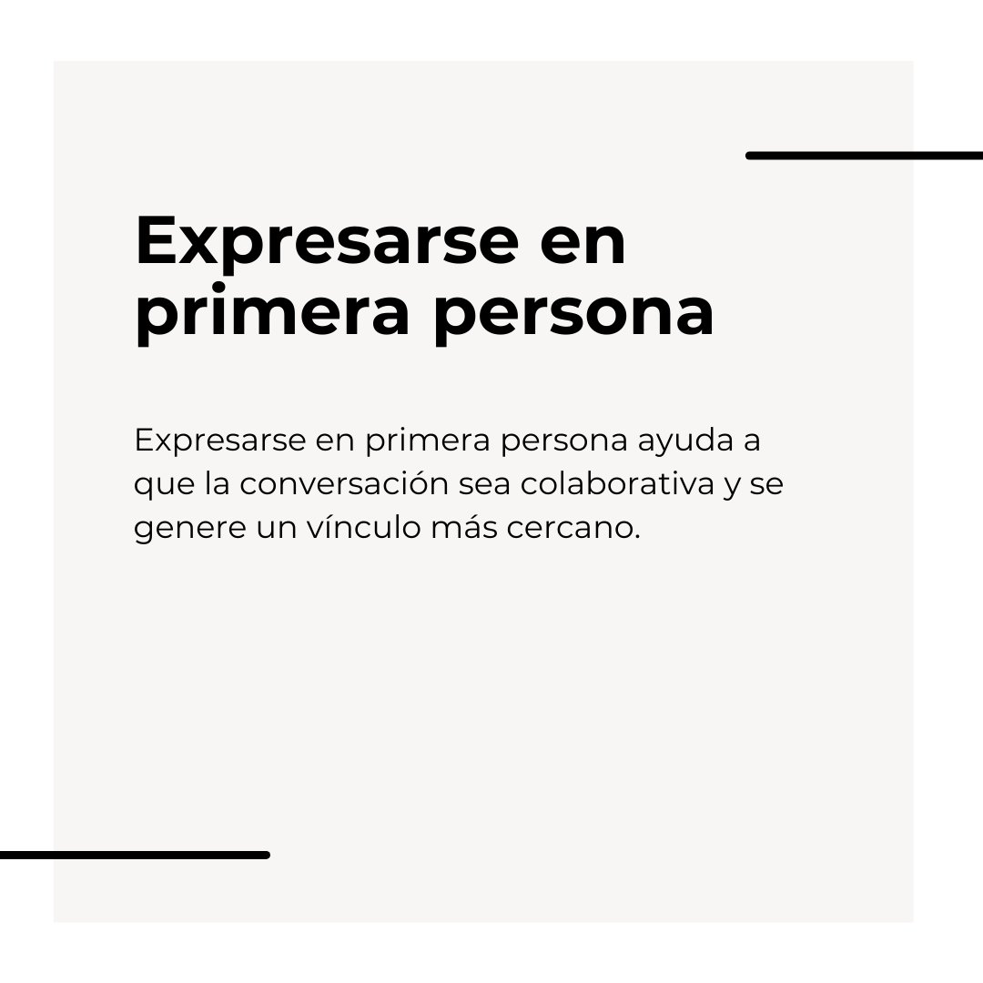 #PM4RLeadership |  🗣️ Evitar expresarnos sobre la intención que, imaginamos, tiene o tuvo la otra persona.
💥 Resulta más productivo expresarnos sobre el impacto que el comportamiento de otra persona tuvo en nosotros.
#PM4R #Leadership #ProjectManagement #BIDAcademy #AcademiaBID