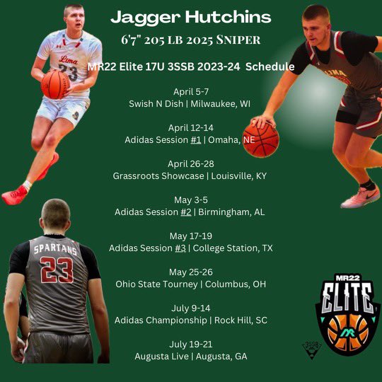 I will be playing with MR22 Elite this aau season @mr22_elite