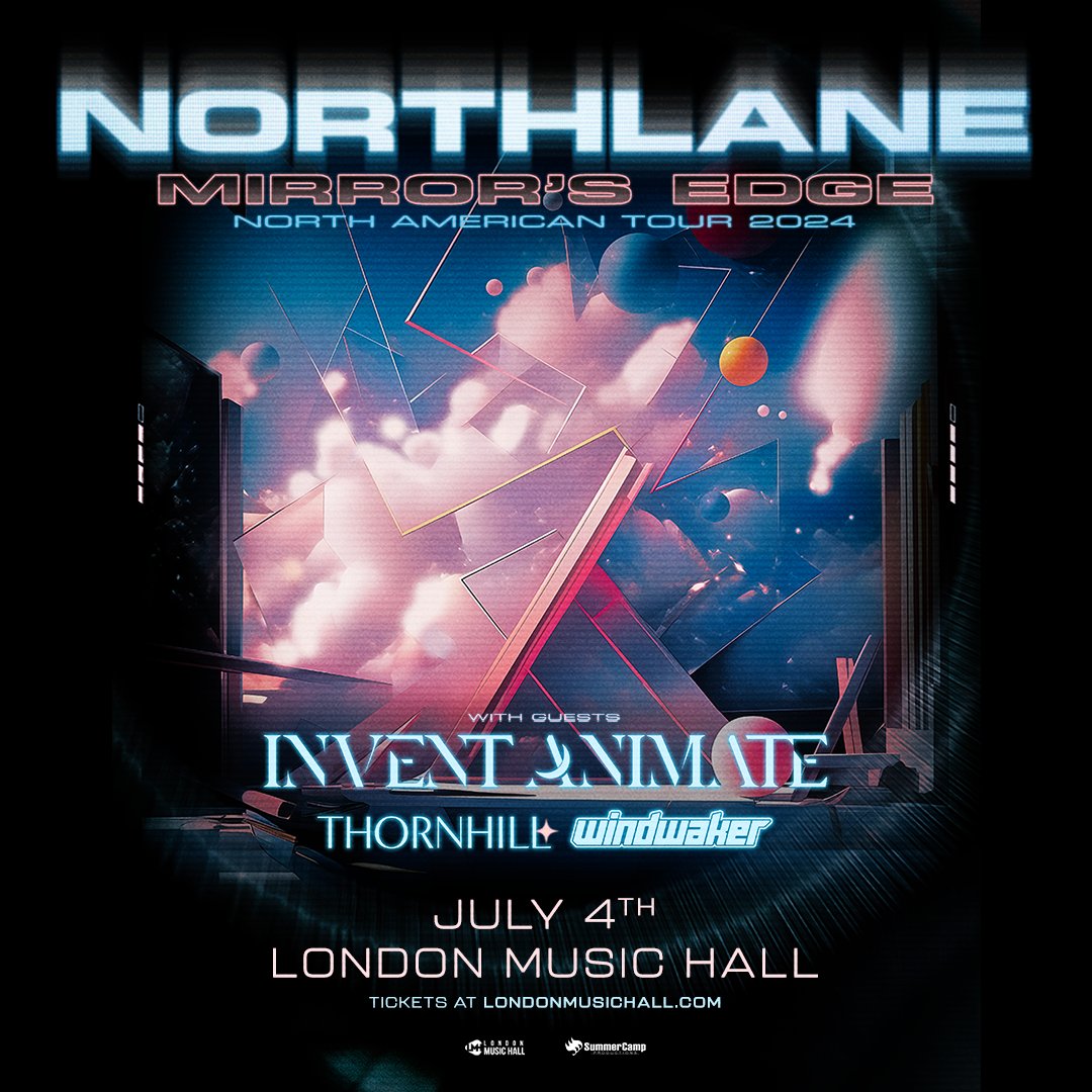 SummerCamp Productions (@scp_ldnont) on Twitter photo 🚨JUST ANNOUNCED🚨
Sydney, Australia's <a href="/Northlane/">Northlane</a> are coming back to #LdnOnt on the Mirror's Edge Tour - July 4th at <a href="/londonmusichall/">London Music Hall</a> with <a href="/Invent_Animate/">Invent Animate</a> <a href="/thornhillmelb/">Thornhill</a> & <a href="/windwakertweets/">Windwaker</a>
🎟️ Tickets on sale Friday 10AM facebook.com/events/2684659… 🚨JUST ANNOUNCED🚨
Sydney, Australia's <a href="/Northlane/">Northlane</a> are coming back to #LdnOnt on the Mirror's Edge Tour - July 4th at <a href="/londonmusichall/">London Music Hall</a> with <a href="/Invent_Animate/">Invent Animate</a> <a href="/thornhillmelb/">Thornhill</a> & <a href="/windwakertweets/">Windwaker</a>
🎟️ Tickets on sale Friday 10AM facebook.com/events/2684659…