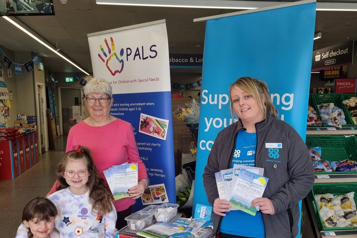 Great day in Stepps Store promoting membership with one of their local causes PALS. It was great hearing all the wonderful stuff they do! @peterpalm18 @mcc_herriot