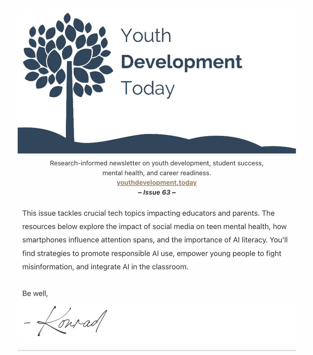 Just published issue 63 of Youth Development Today. Subscribe here: youthdevelopment.today
#youthdevelopment #youthmentalhealth