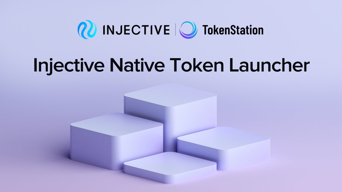1/ TokenStation, the first native token launcher on Injective is live, allowing anyone to launch a native token in seconds on the fastest L1 with the lowest fees🔥

tokenstation.app

Read on to learn more 🪡