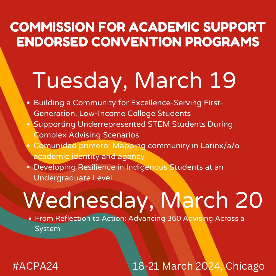 We can’t wait to catch up at #ACPA24! Here are some ways to connect with CASHE during the annual convention. Find the links in our bio for more information.  #ACPA100