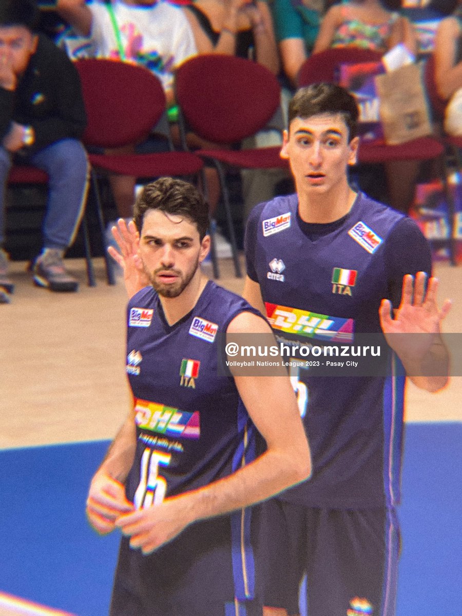 𝘯𝘰𝘵 𝘨𝘶𝘪𝘭𝘵𝘺 😳🙌🏻😂

Daniele Lavia and Alessandro Michieletto
ITA vs SLO | 20230707

#GliAzzurri #Azzurri #LaNazionale #Italy #Italia #VNL #VNL2023 #VNLManila #VNLPasayCity #VNLPH2023 #BePartOfTheGame