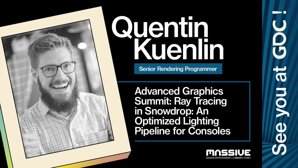 🔊 GDC Talks – Day 1
If you’re in San Francisco for #GDC2024, make sure not to miss today’s Massive speakers!