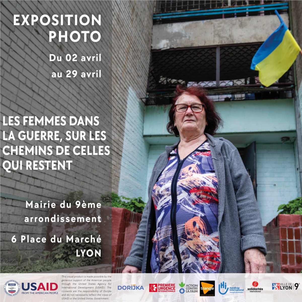 #TGH vous invite à venir découvrir l'exposition Consortium #Dorijka « 𝗟𝗲𝘀 𝗳𝗲𝗺𝗺𝗲𝘀 𝗱𝗮𝗻𝘀 𝗹𝗮 𝗴𝘂𝗲𝗿𝗿𝗲. 𝗦𝘂𝗿 𝗹𝗲𝘀 𝗰𝗵𝗲𝗺𝗶𝗻𝘀 𝗱𝗲 𝗰𝗲𝗹𝗹𝗲𝘀 𝗾𝘂𝗶 𝗿𝗲𝘀𝘁𝗲𝗻𝘁 » à @Mairie9Lyon 📅 A partir de mardi 2 avril à #Lyon 🚋 Métro Valmy