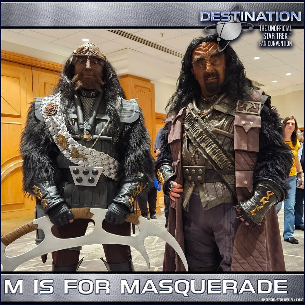 M is for.... We love seeing your creativity and how you embrace costumes. Each event we host our “Make it Sew Masquerade” with different categories where you can win cool prizes and show off your outfits. buff.ly/3v6xqFI
