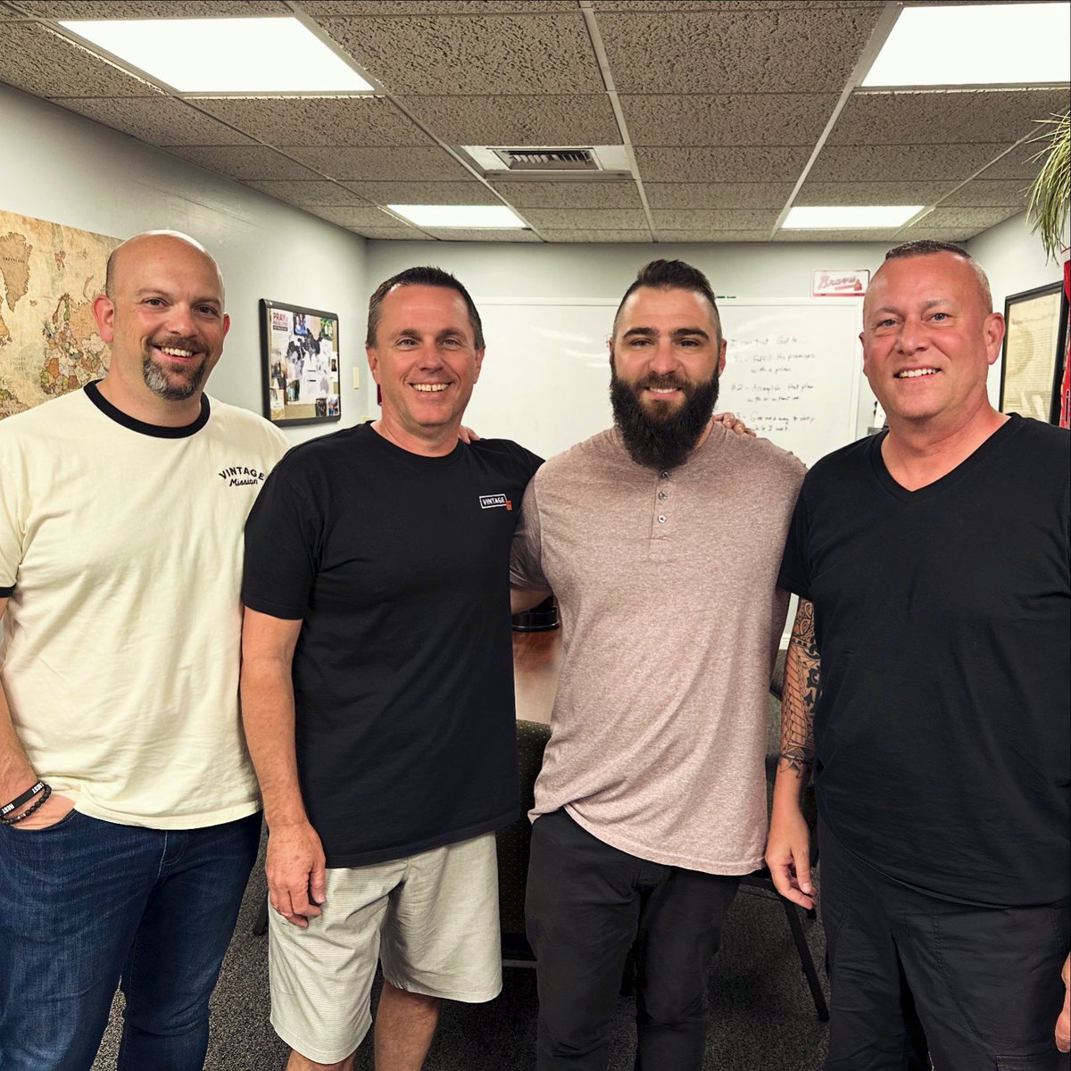 JohnTracyFL's tweet photo. I’m so thankful for these brothers. What a great weekend we had, working on intentional church strengthening and multiplication strategies. I literally CAN-NOT WAIT to see how God is going to use our efforts to spread the fame of His name! @vintage_mission 
#churchplanting https://t.co/CdAbMDnkoA