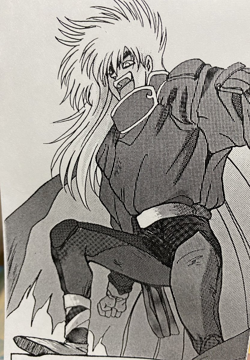 何十年前の、萩原一至先生の影響受けてた頃の、二次とか一次の絵。半分くらいはコピーしか残ってない。 