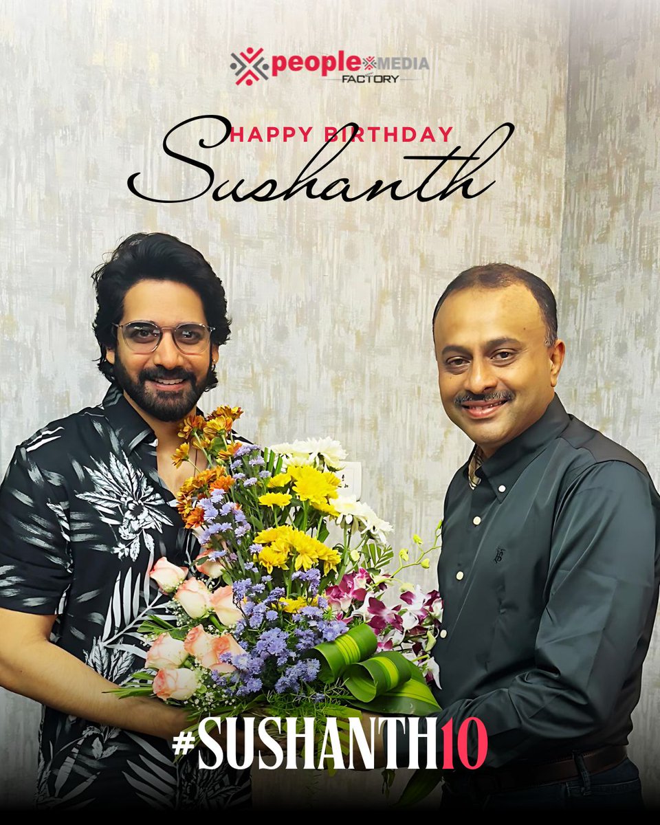 TFIMovieUpdates's tweet photo. #HBDSushanth From the team #Sushanth10 https://t.co/W8dtUMjqvh