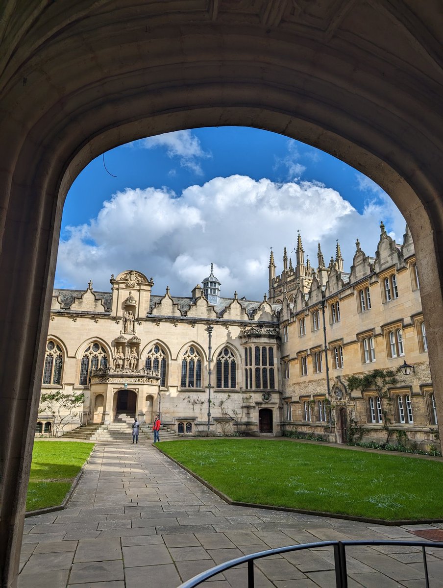 Blown away by the quality of organization and talks at the @YicsaC #senescence symposium in Oxford 🔬🌗🧬