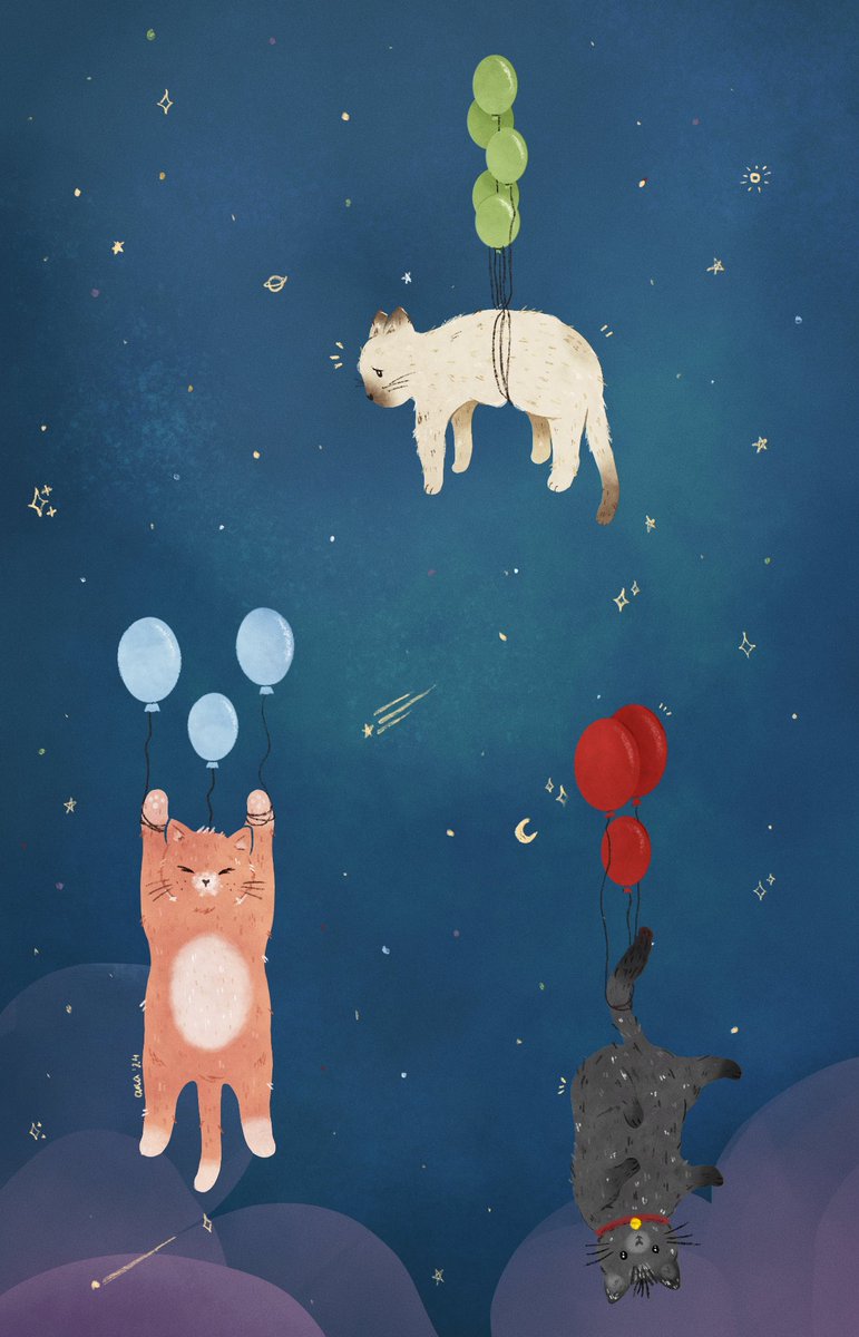 __anxtria's tweet photo. gatitos en el espacio https://t.co/uXYXARITIl