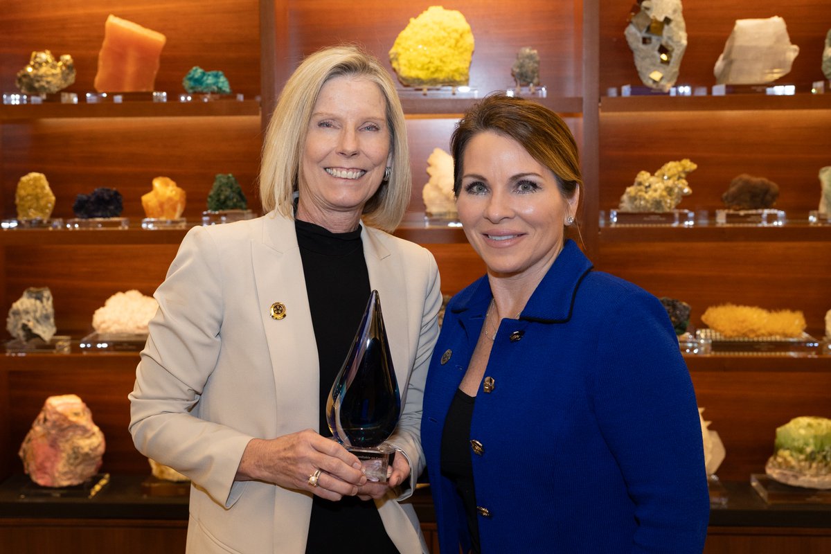 The Roundtable has presented its 2024 Robert A. Ingram Spirit of Health Award to Gail Stephens of @SASsoftware. Learn more here: tinyurl.com/5n7dkkpp #cancerfight