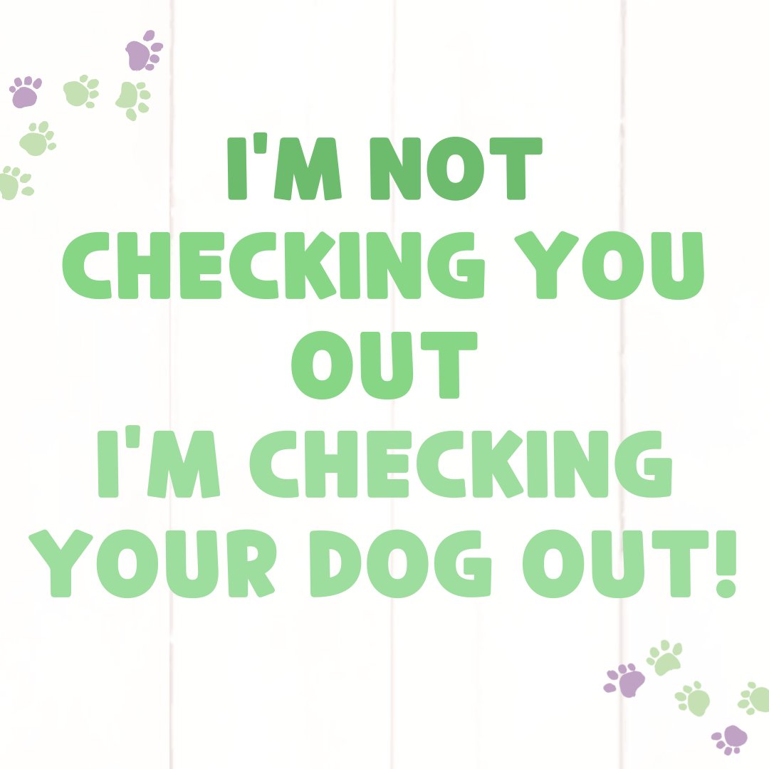 🐾I'm not checking you out I'm checking your dog out!🐾

#mondaymotivation #dogtreats #naturegnaws