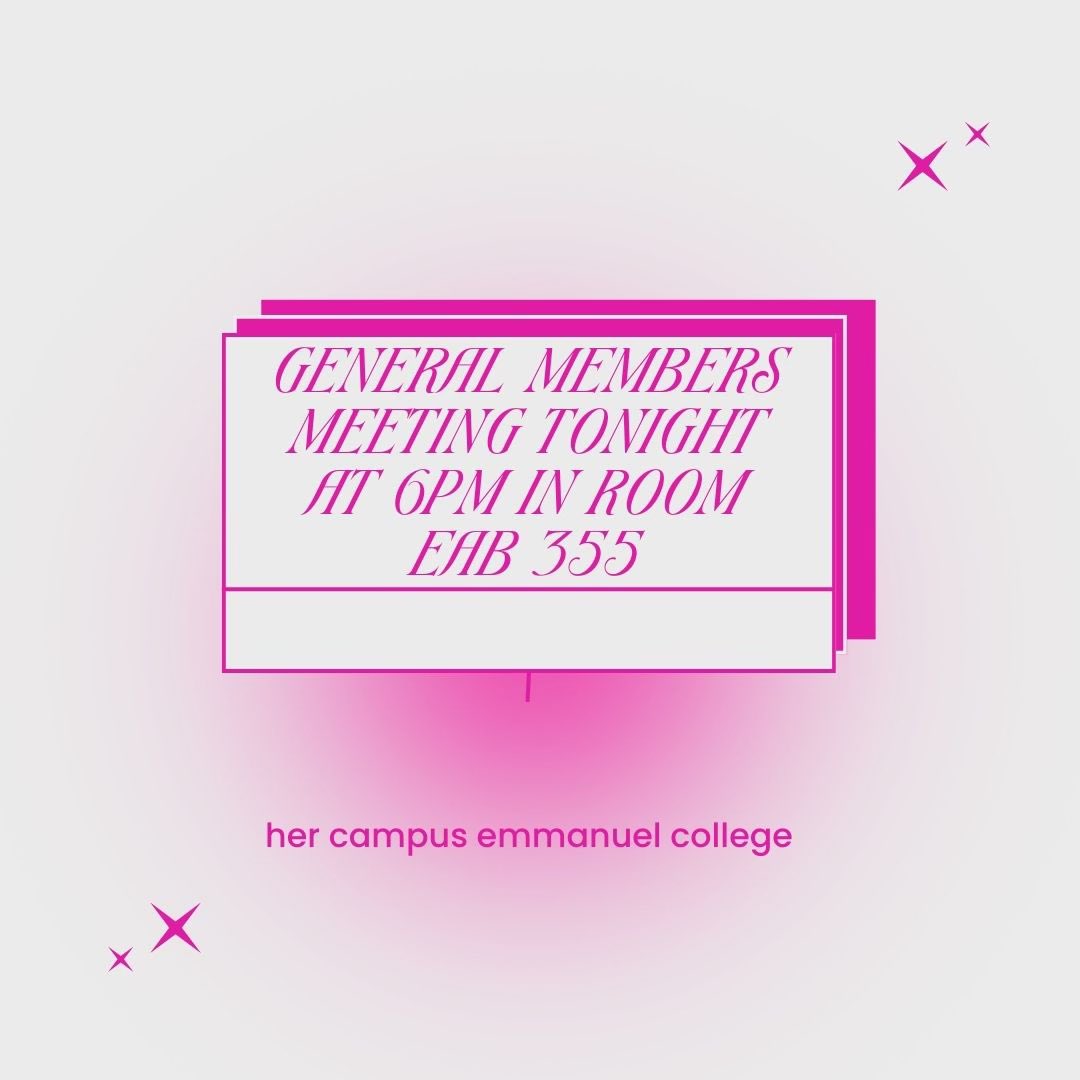 Her Campus Emmanuel (@hcemmanuel) on Twitter photo 