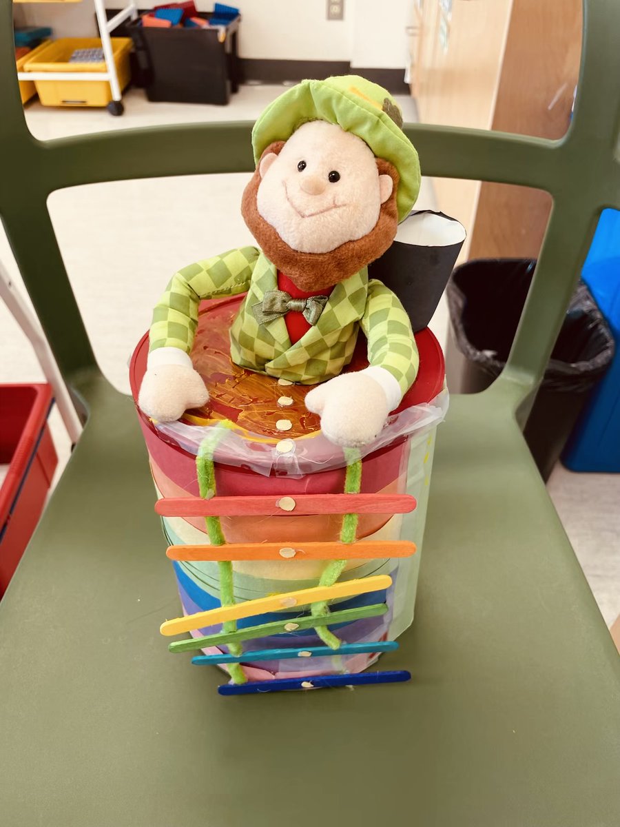 It was an exciting start to the day to see if the Leprechaun traps worked! Thanks to Mrs. Forand's class for sharing these photos.