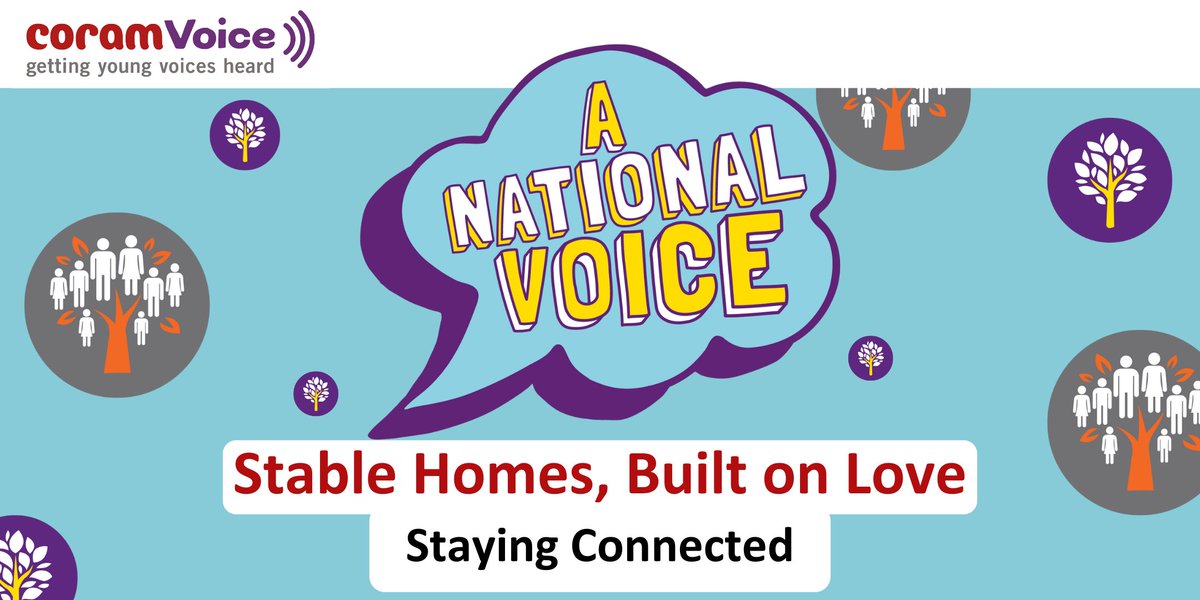 Coram Voice and The Department for Education want to hear children and young people's views on care and sibling relationships. ❤️👥 📅 Date: 20/03/2024 ⏲️Time: 6:00-7:30pm 🗺️Location: Teams 🔗 Sign-up: ow.ly/zn6R50QVFI7 #Siblings #CareExperience #CareLeaver #FosterCare