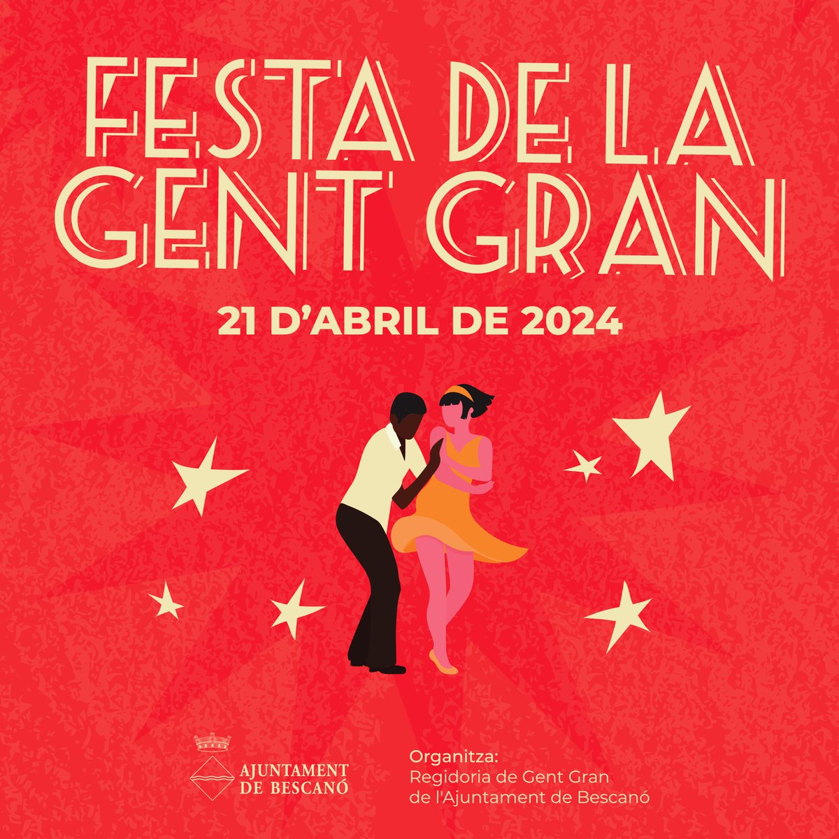 Ajt_Bescano's tweet photo. 🎉 FESTA DE LA GENT GRAN
🗓️ Diumenge 21 d'abril
ℹ️ Els actes previstos són:
〰️ A les 12:00 h, missa a l'Església de l'Assumpta amb l'acompanyament de la Coral Josep Ruhí de Bescanó.
〰️ A les 13:30 h, dinar a la Sala Polivalent.
〰️ Tot seguit, ball amb el grup Pa d'Àngel. https://t.co/h31bT35387