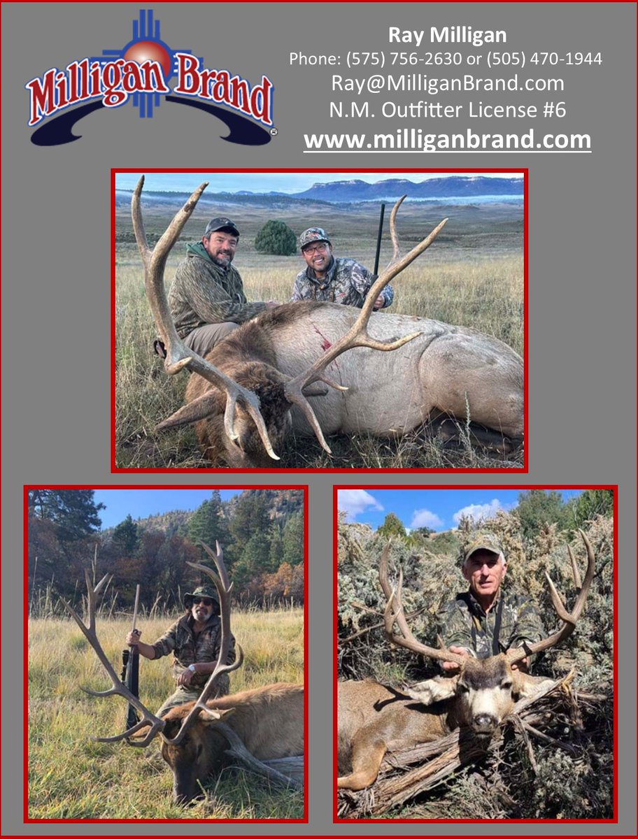 NMCoucilOG's tweet photo. #outfitteroftheweek Ray Milligan owner of Milligan Brand Outfitting is NMCOG's At-large Director and has been an active member of NMCOG since he began outfitting in 1987. https://t.co/bXrOFo6gnk https://t.co/KgRMQXoTbq
