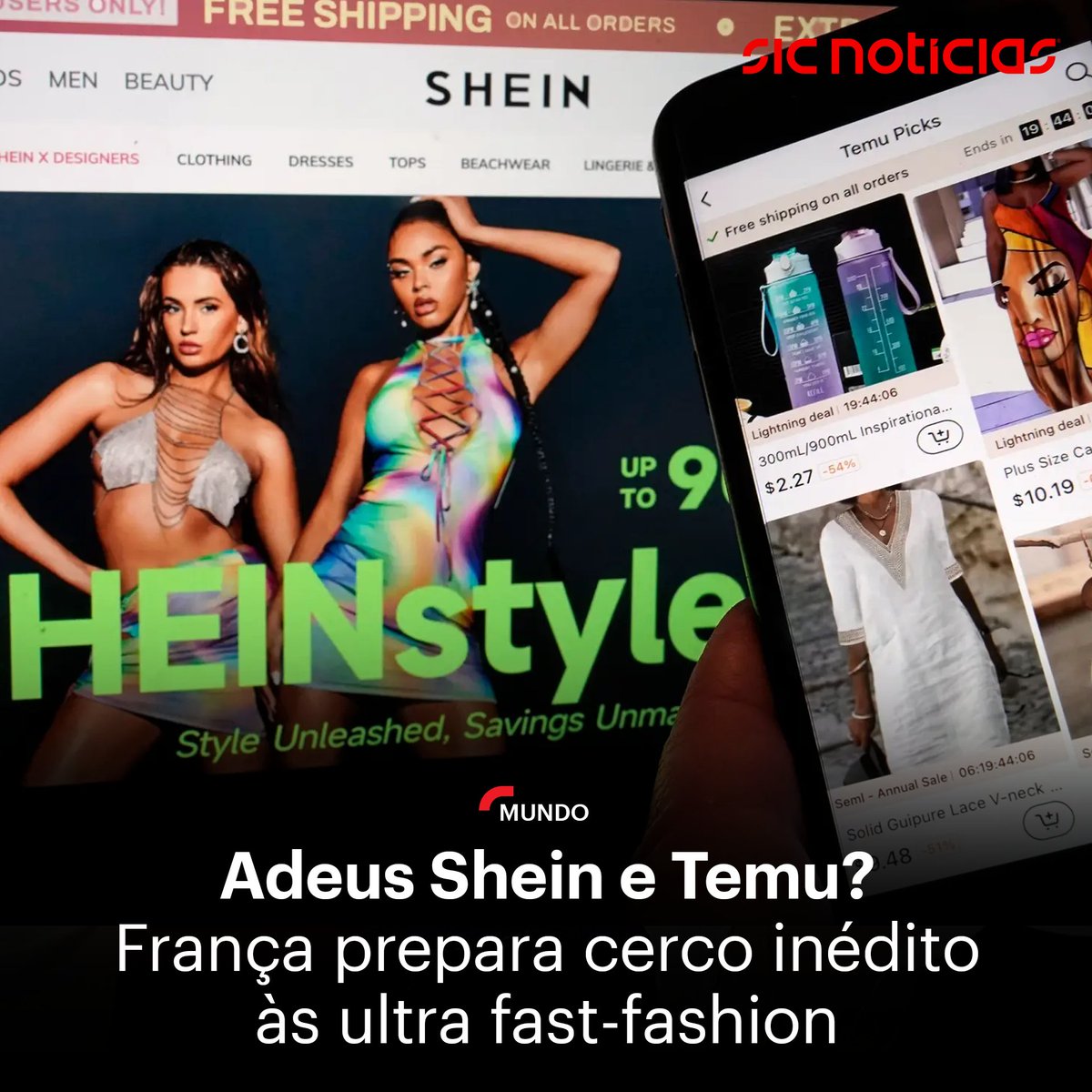 França está a apertar o cerco às ultra fast-fashion. Marcas como a Temu e a Shein vão passar a pagar uma taxa ambiental imposta a artigos de baixo custo, mas a nova lei não fica por aqui.

Saiba mais aqui bit.ly/3vezUSE