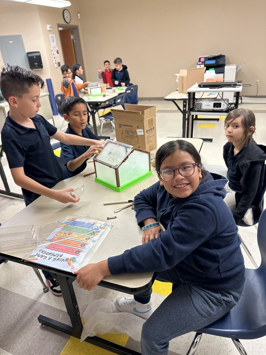 CounselorRivera's tweet photo. GT students started their green house garden https://t.co/3PCoq97xPs