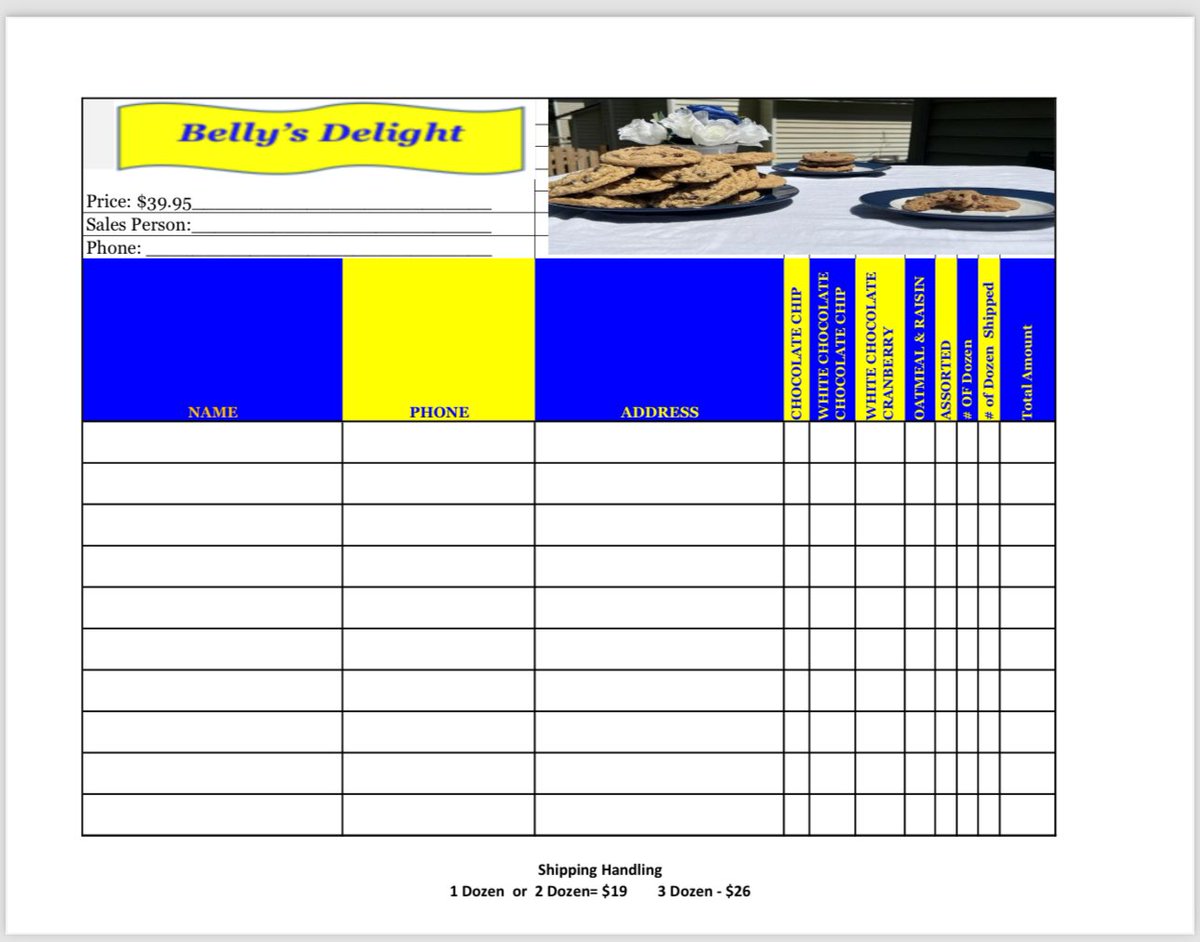 We’re hosting a Belly’s Delight cookie fundraiser this week to raise funds to provide students with scholarships. We ask that you indulge your sweet tooth &amp; support the Cydni Lawson Morris Foundation. Visit  cydnilawsonmorrismemorialfund.com for more info. 

We appreciate your support! 💚