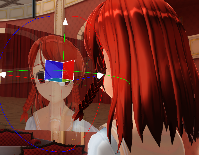 fanybot's tweet photo. #Comsh で、コマンドラインで鏡（もしくは映り込むガラス）の生成が可能に。わざわざスクリプト作るほどでもないんだけど、パッケージにしないとリリースはできないかもなあ。むしろ既存のオブジェクトに取り込むみたいな使い方のがいいかしらね。 #COM3D2 https://t.co/KrPuhTodfe