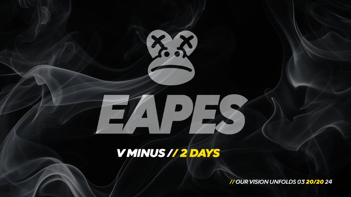 EAPESCLUB's tweet image. 🦍 Tribe... Are you getting excited?

Show us and the MultiversX ecosystem how excited you are by posting your favorite #EAPE below 🔽

Let's blow up X together 🔥

@MultiversX @beniaminmincu $EGLD