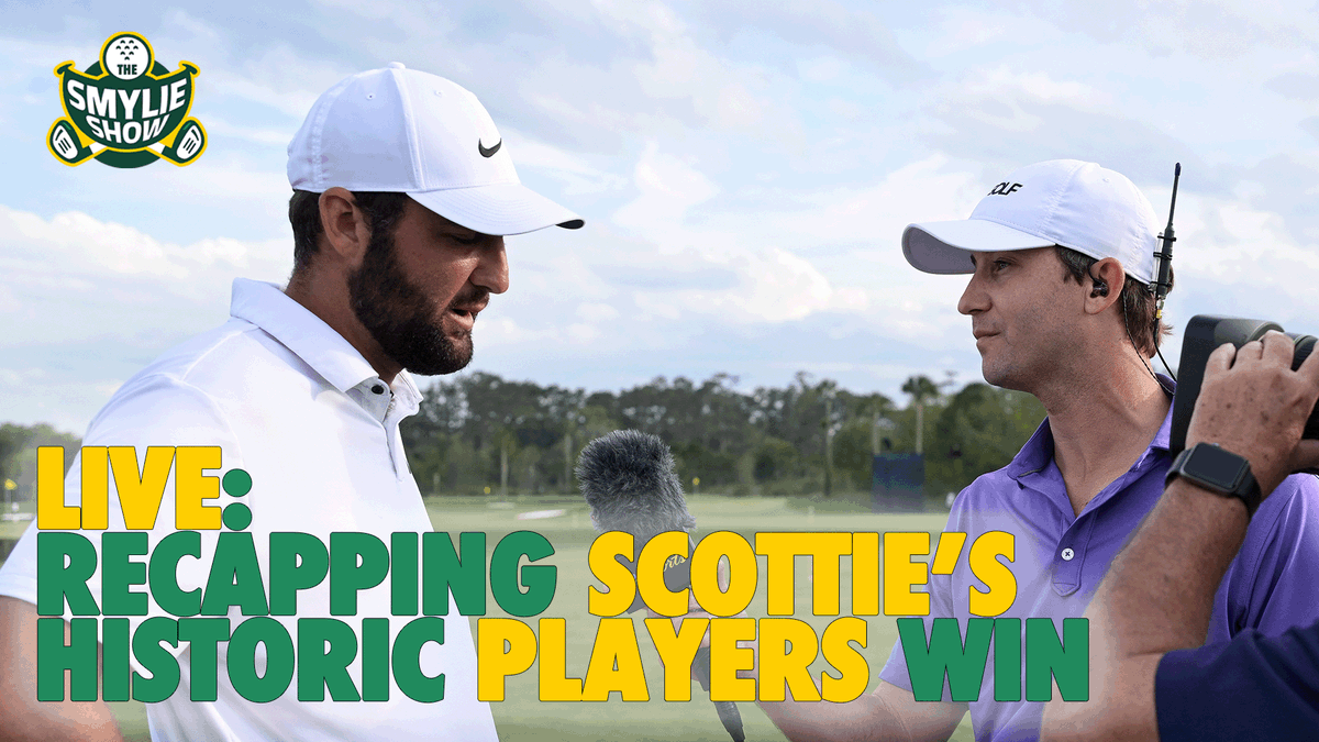 We are going LIVE to recap @THEPLAYERS and Scottie's historic win in just a few minutes ... head over to our YouTube page to tune in! youtube.com/@thesmylieshow @SmylieKaufman10 | @charliehulme