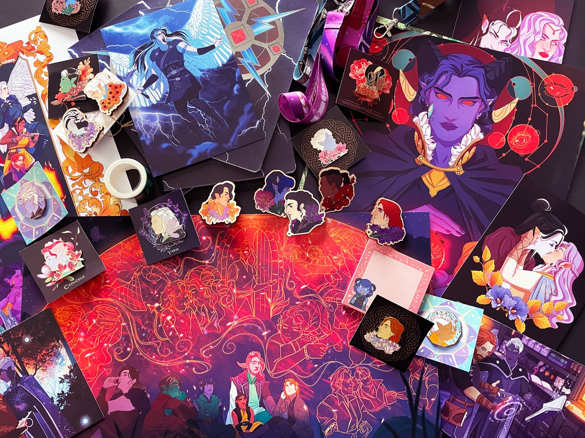 inkforwords's tweet photo. Shop is🌟OPEN🌟. 
🌿Blind Boxes are now available! Make sure to read the listing carefully. 
🌿Kiki Journals are very low in stock and not returning!
🌿Shadowgast terrace standees are low in stock!
🌿Qifrey and Olly standees are low in stock! https://t.co/rGp72LbEtR