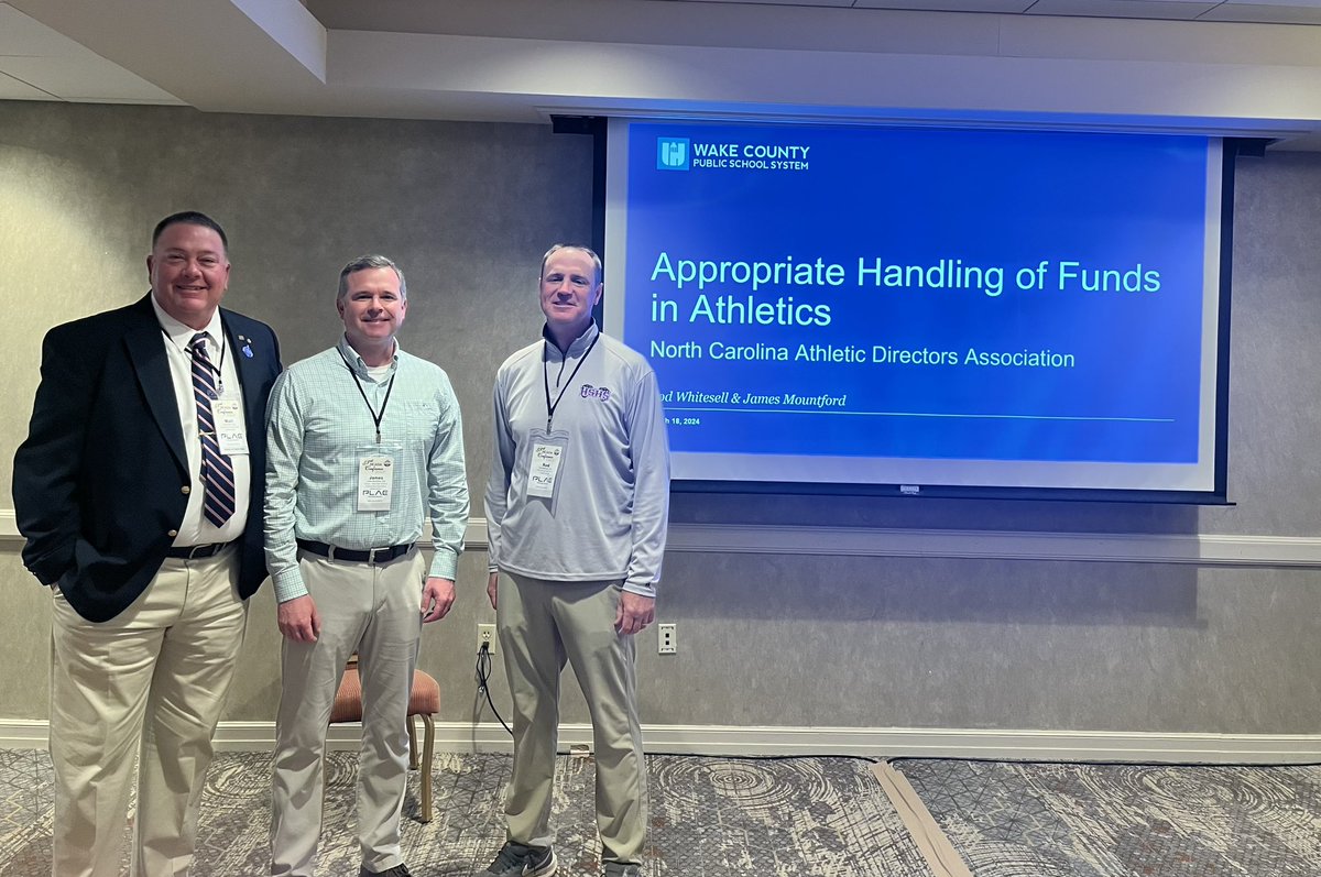 Amber (@abreenatc) on Twitter photo Best of the best presenting at #NCADACONF24
<a href="/WCPSS_Athletics/">Wake County Athletics</a> <a href="/fvhsbengals/">FVHS Athletics</a> <a href="/HSHawksAD/">HSHS Athletics</a> Best of the best presenting at #NCADACONF24
<a href="/WCPSS_Athletics/">Wake County Athletics</a> <a href="/fvhsbengals/">FVHS Athletics</a> <a href="/HSHawksAD/">HSHS Athletics</a>