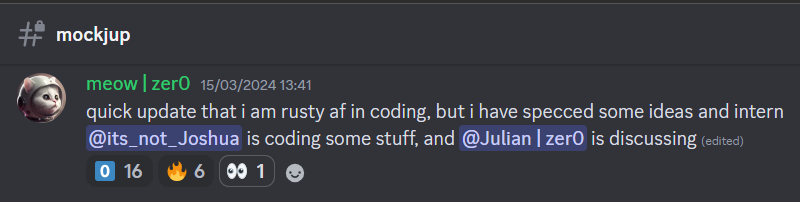 AriCryptoGold's tweet photo. @weremeow sad dis0wned #zer0 boi from $JUP building the best culture in crypto, starting with the #zerohub @M0CKJUP $JUP

Sending #mockJUP to everyone who retweets this, post wallet address below

join us in the @JupiterExchange discord, degen section

$JUP @MeteoraAG https://t.co/GWjDwfGFjn