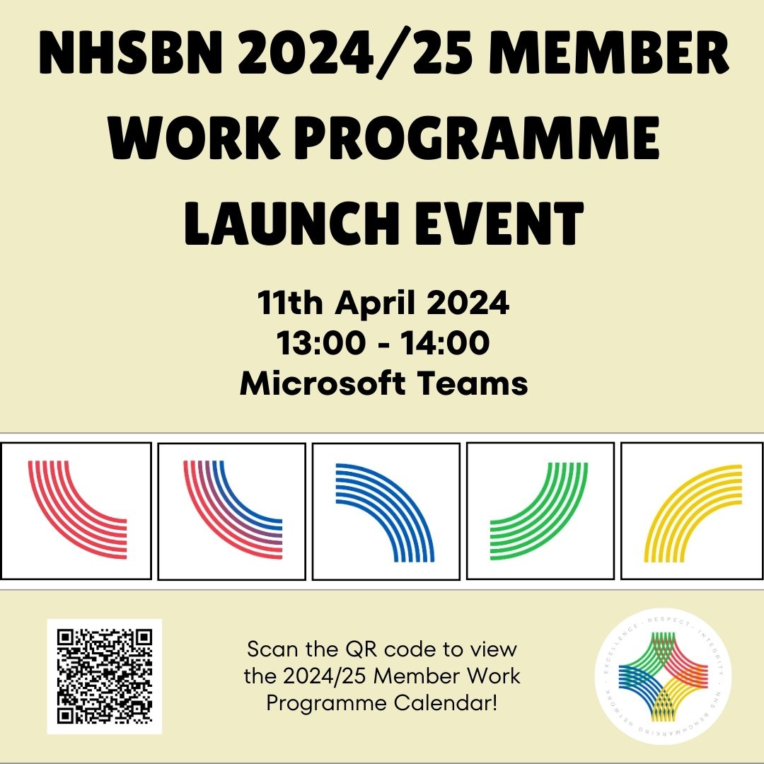 NHSBenchmarking's tweet photo. Coming soon: NHSBN 2024/25 Member Work Programme Launch Event

📅 Thursday 11th April 2024 at 1pm on Microsoft Teams

Register below 👇

#event #workprogramme #launch #NHSBN https://t.co/6f5h939js1