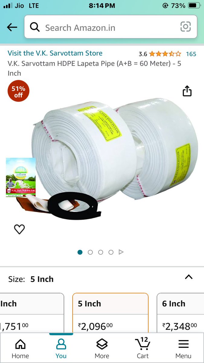 its__rajput's tweet photo. @amazon @AmazonHelp i ordered 5 inch and recieved 3 inch and ordered 60m recieved 30m bundle. किसी साइड तो पूरा देदेते आमेजन वाले चाचा ना नाप पूरी ना साइज #amazonscamers #amazon #fuck🤬🤬 https://t.co/hcBfCSspZ7