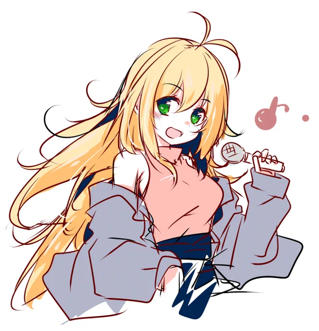 らくがきマキちゃんカラオケ編(つづかない) 