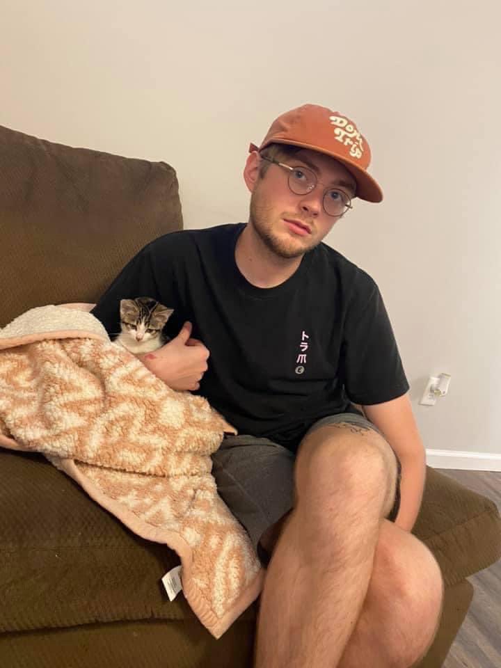 ty_brookie's tweet photo. @raebeatrice_ Girl, both of our cats are female but Sage, specifically, is obsessed with Cameron. I mean OBSESSED, always has been. https://t.co/Hv6uDUu5I0