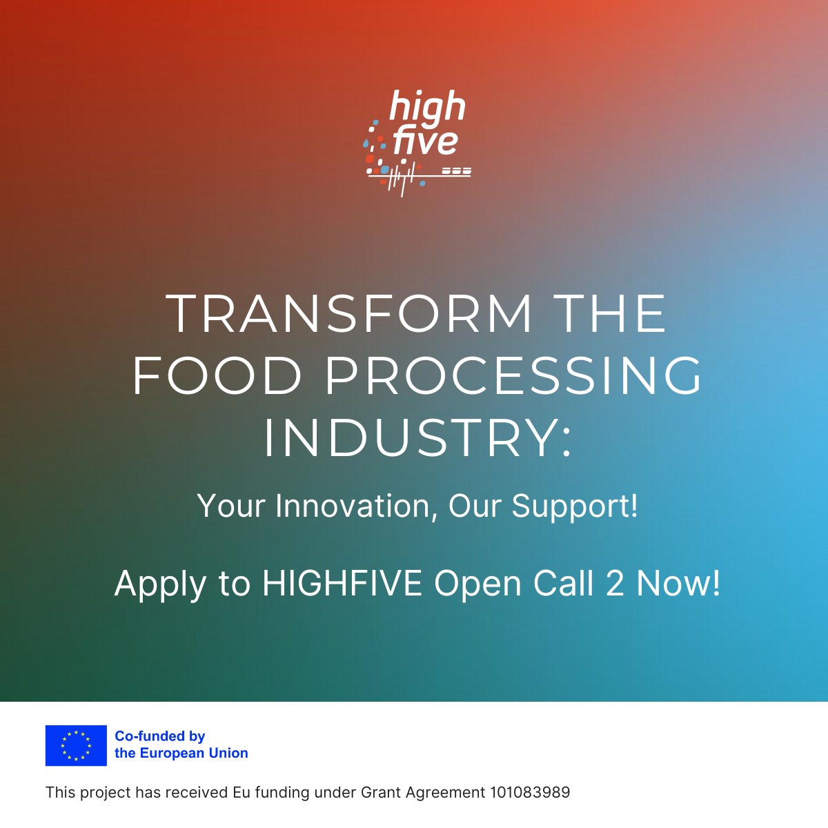 MEs ready to revolutionize food processing with digital tech. 🌐 Scale your impact 🌍 Join innovators 👥 Get expert support 🛠️ Deadline: Mar 28, 2024 Offer: Up to €120k per project, 12-month max Apply now: highfive.ss4af.com/open-calls/sec… #SMEFunding #OpenCall #I3Instrument