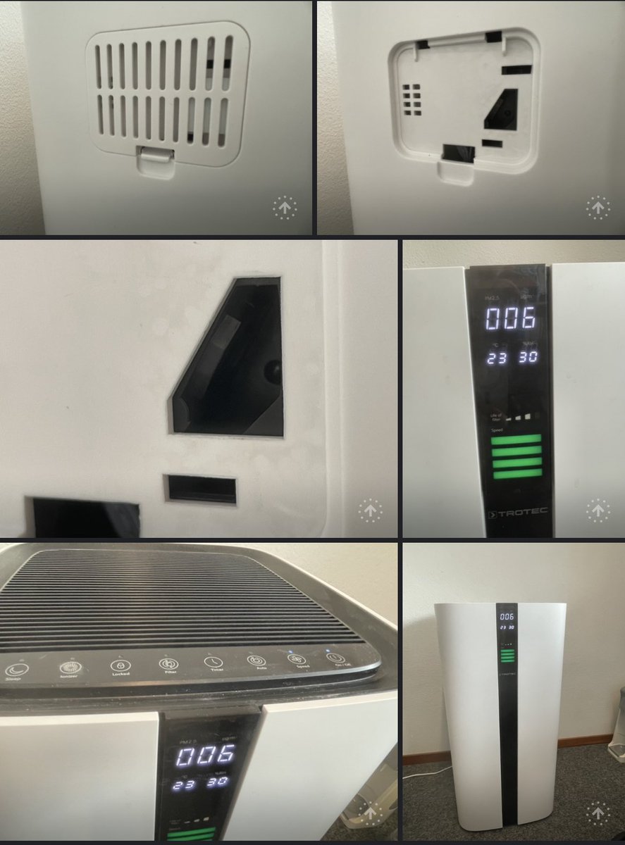 NorwaySkandin's tweet image. #Luftreinhaltung #Airclean #SaubereLuft

Noch schnell bei dem Trotec Airgoclean 350E die Vorfilter bei meiner Frau im Büro mit dem Staubsauger mit internem HEPA-Filter gereinigt💪
FFP3-Maske😷 hatte ich auf und habe auch dabei Handschuhe🧤getragen.