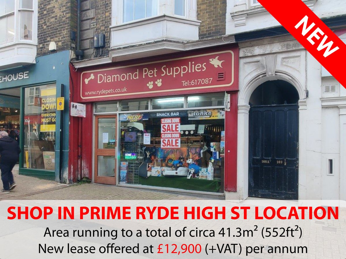 Shop to rent in the centre of Ryde's High Street

For more details:
📞(01983) 301 434
📨enquiries@gullyhoward.com
🌐gullyhoward.com

#gullyhoward #isleofwight #commercialpropertytorent #isle #of #wight #shop #highstreet #high #street #town #centre #ryde