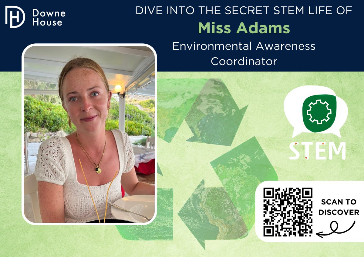 We are delighted to present our latest STEM conversation where we discuss all things environmental and sustainable with Miss Adams. issuu.com/downehousescho… #STEMconversations #DHlovesSTEM #GirlsinSTEM @DowneHouse