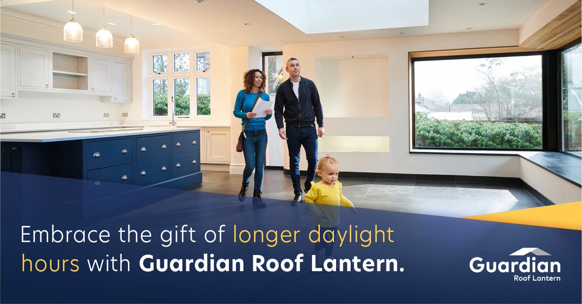 With its minimalist design and leading thermal performance, the Guardian Roof Lantern can help you make the most of brighter days.

Learn more: loom.ly/7UdjoJI

#RoofLantern #HomeExtension #DaylightSolution #RooflightSolution